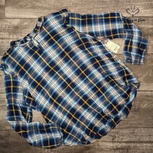 St. John's Bay Long Sleeve Flannel Shirt Size XXL